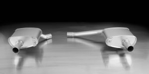 Audi A4 B8 Performance Exhaust - Rear - Remus - Axle Back - 2008